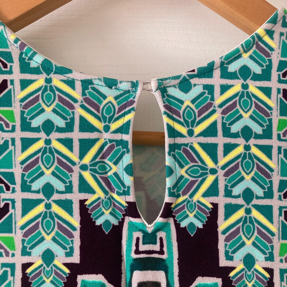 Mara Hoffman Multicolor Geometric Pattern Dress N… - image 9